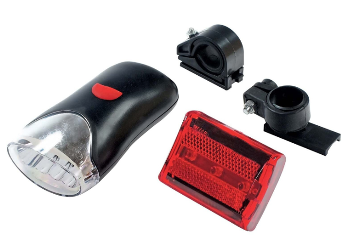 Set far si stop bicicleta BL 308 far 5W LED COB stop 5 LED rezistenta la intemperii